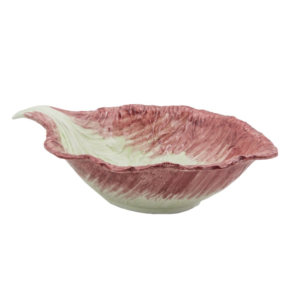 CERAMICHE ANNALUMA FOGLIA RADICCHIO ROSSA