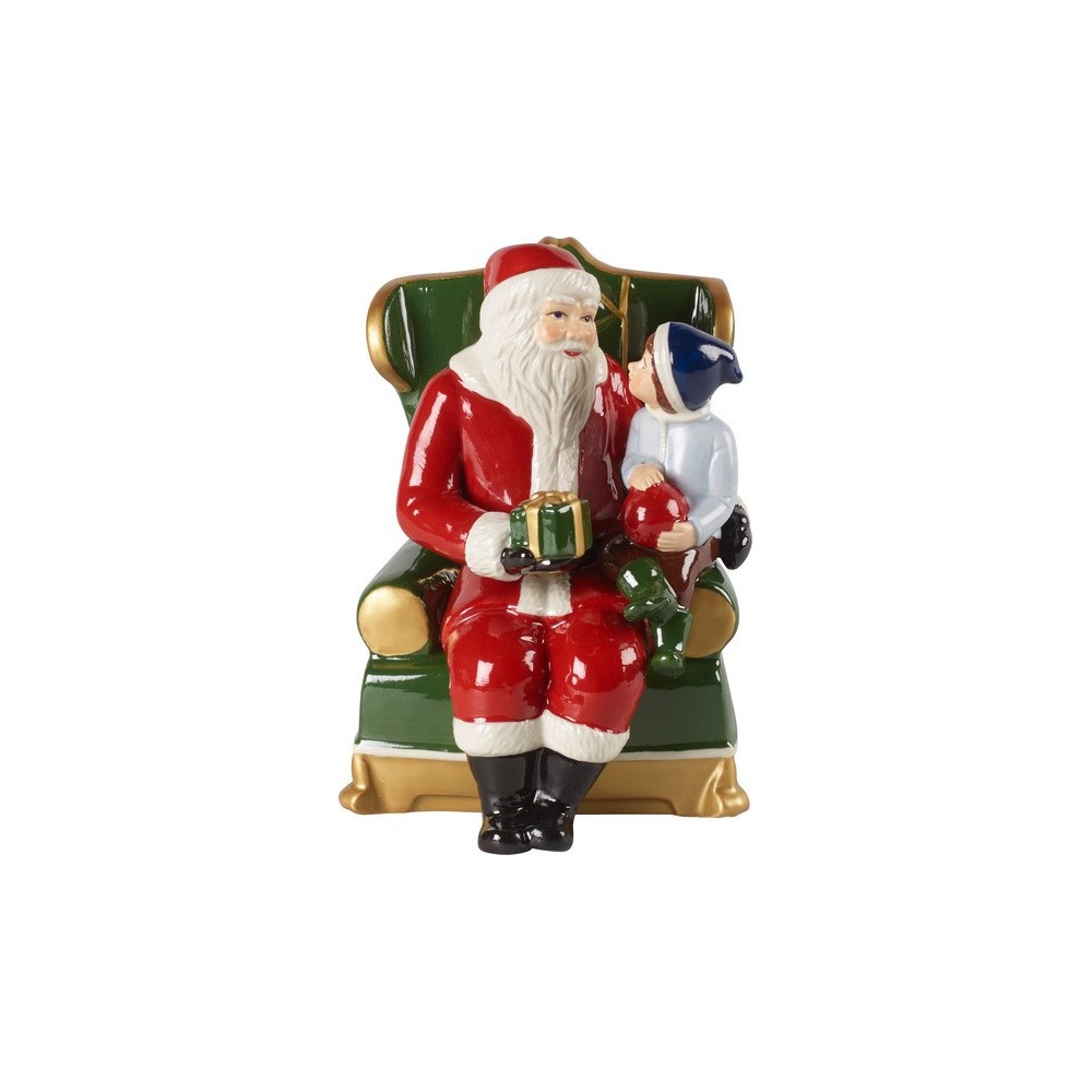 VILLEROY E BOCH Babbo Natale su poltrona-Christmas Toys