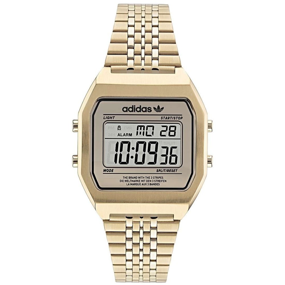 ADIDAS OROLOGIO DIGITAL TWO GOLD