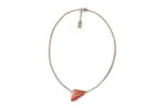 LLADRO COLLANA HELICONIA CON PENDENTE CORALLO