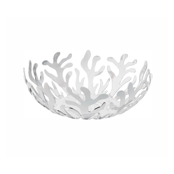 Alessi ACO03 W Trinity Fruttiera Acciaio Colorato con Resina Epossidica Bianco Alessi ACO03 W Trinity Fruttiera Acciaio Colorato con Resina Epossidica Bianco